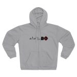 Ara va de bo i Menorca — Sudadera capucha con cremallera premium