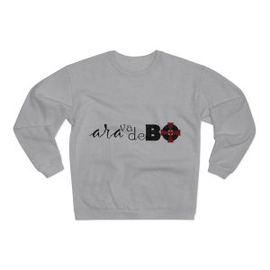 Ara va de bo i Menorca — Sudadera cuello redondo premium