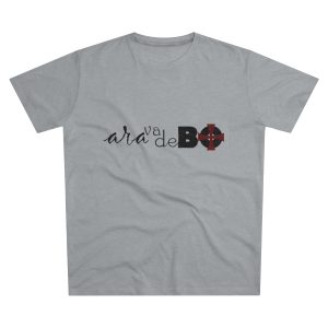 Ara va de bo i Menorca — Camiseta hombre corte moderno