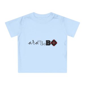 Ara va de bo i Menorca — Camiseta de bebe