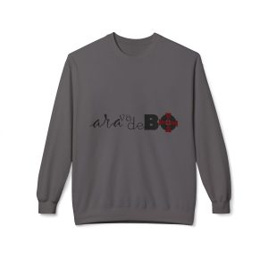 Ara va de bo i Menorca — Sudadera Softstyle cuello redondo