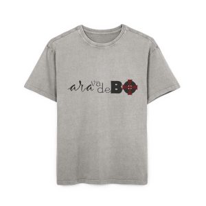 Ara va de bo i Menorca — Camiseta oversize lavado acido