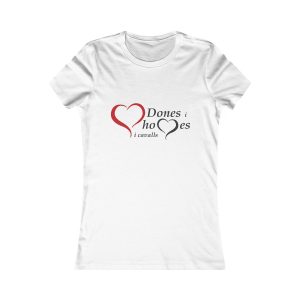 «Dones, homes i cavalls» — Camiseta mujer Favorite