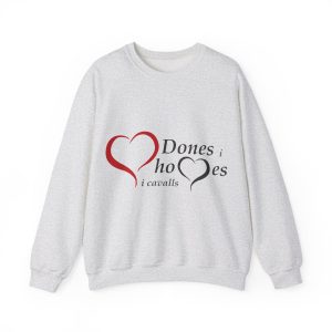 «Dones, homes i cavalls» — Sudadera cuello redondo