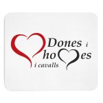 «Dones, homes i cavalls» — Alfombrilla de raton