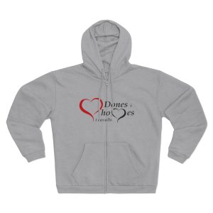 «Dones, homes i cavalls» — Sudadera capucha con cremallera premium
