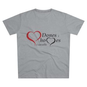 «Dones, homes i cavalls» — Camiseta hombre corte moderno