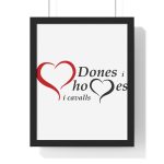 «Dones, homes i cavalls» — Poster enmarcado vertical