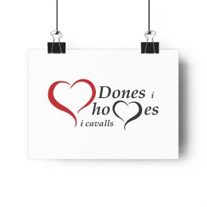 «Dones, homes i cavalls» — Lamina Giclee