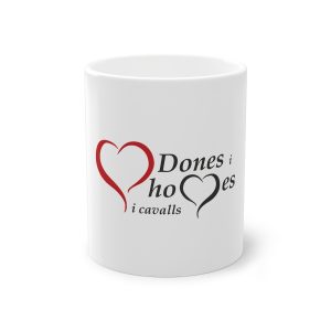 «Dones, homes i cavalls» — Taza estandar 325 ml
