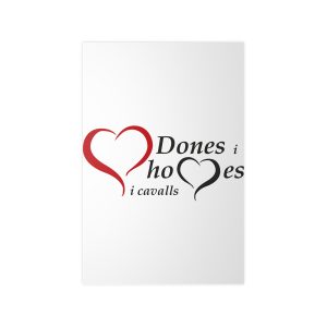 «Dones, homes i cavalls» — Poster en papel fotografico