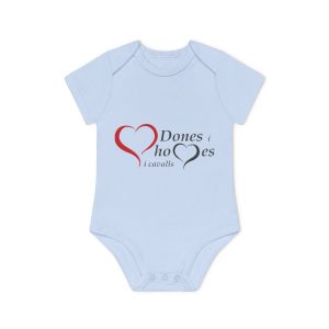 «Dones, homes i cavalls» — Body bebe manga corta organico