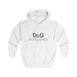 Dones & Ginets — Sudadera con capucha y cremallera