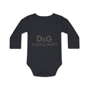 Dones & Ginets — Body bebe manga larga organico