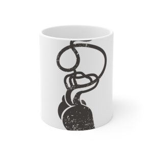 Cervell + cor = bandera de Ciutadella — Taza de ceramica