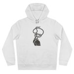 Cervell + cor = bandera de Ciutadella — Sudadera con capucha King