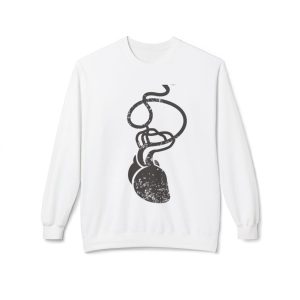 Cervell + cor = bandera de Ciutadella — Sudadera Softstyle cuello redondo