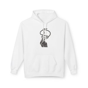 Cervell + cor = bandera de Ciutadella — Sudadera Softstyle con capucha