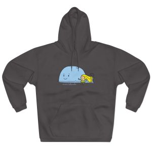 «mare baleneta» — Sudadera con capucha cerrada