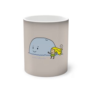«mare baleneta» — Taza magica que cambia de color
