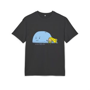«mare baleneta» — Camiseta oversize gruesa