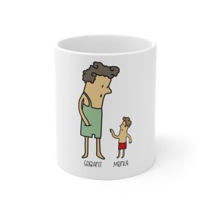 «Rondalla: gegant i menut» — Taza de ceramica