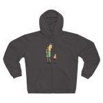 «Rondalla: gegant i menut» — Sudadera capucha con cremallera premium