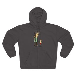 «Rondalla: gegant i menut» — Sudadera capucha con cremallera premium