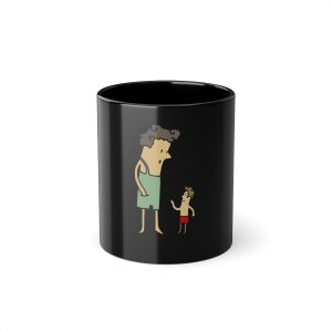 «Rondalla: gegant i menut» — Taza negra 325 ml