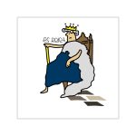«Es reiet» — Pegatinas de vinilo cuadradas