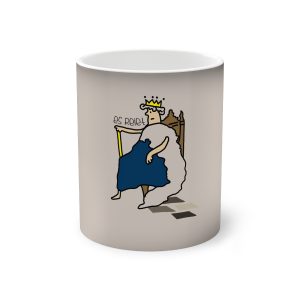«Es reiet» — Taza magica que cambia de color