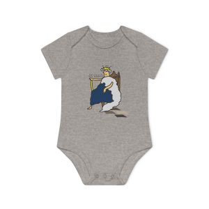 «Es reiet» — Body bebe manga corta organico