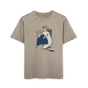 «Es reiet» — Camiseta oversize lavado acido