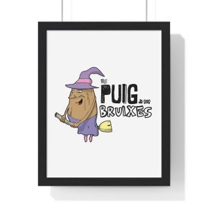 Puig de ses Bruixes — Poster enmarcado vertical