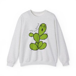 «Ets un picat» – Figuera de moro — Sudadera cuello redondo