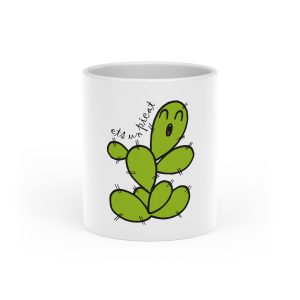 «Ets un picat» – Figuera de moro — Taza con asa de corazon