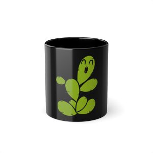 «Ets un picat» – Figuera de moro — Taza negra 325 ml