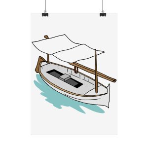 Llaüt il·lustrat — Poster