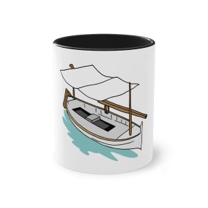 Llaüt il·lustrat — Taza bicolor