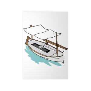 Llaüt il·lustrat — Poster en papel fotografico