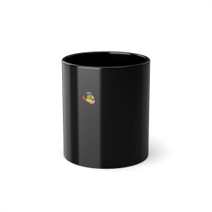Flor Romaniál — Taza negra 325 ml