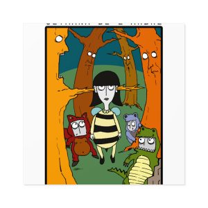 Setmana de l'Arbre — Pegatinas laminadas cuadradas