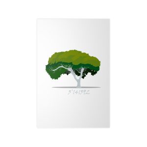 número pi — Poster en papel fotografico