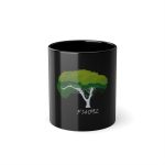 número pi — Taza negra 325 ml