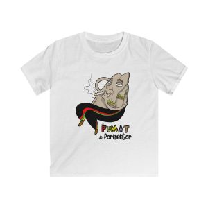 Puig es fumat — Camiseta infantil Softstyle