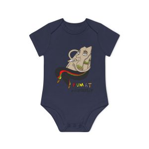 Puig es fumat — Body bebe manga corta organico