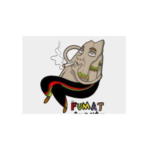 Puig es fumat — Panel de aluminio