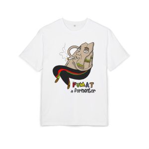 Puig es fumat — Camiseta oversize gruesa