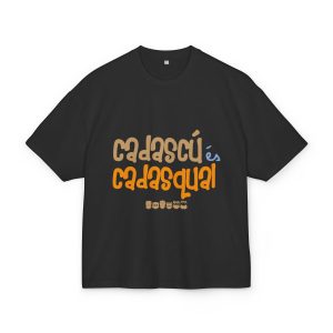 «Cadascú és cadasqual» — Camiseta box ultra gruesa