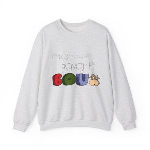 No passis s’arada davant es bou — Sudadera cuello redondo